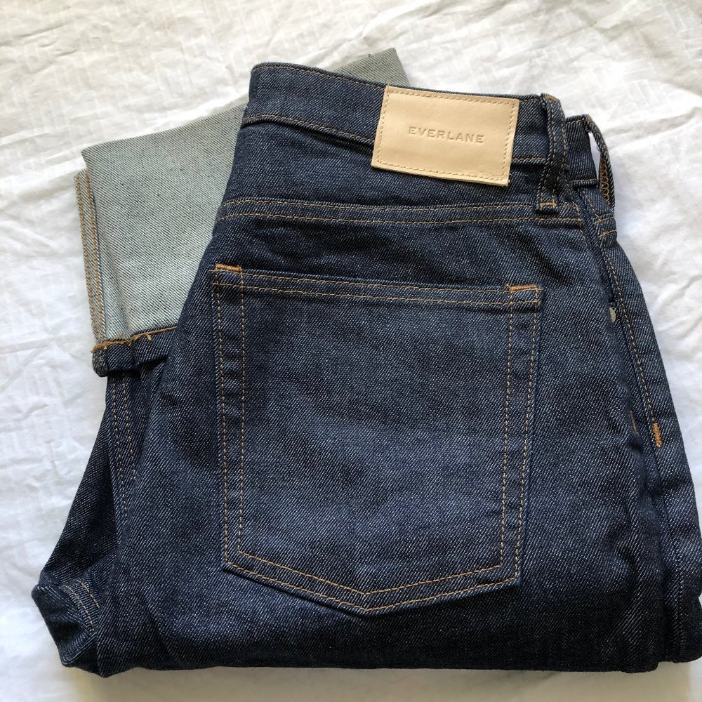 Everlane Super-Straight Cuffed Jean